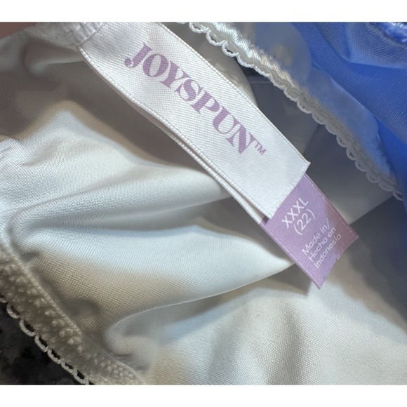 Women's Bridal Satin Lace Thongs "I Do" Wedding Night Romantic Panties Size XXXL - Picture 7 of 7